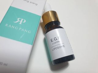 랑팡 EGF+FGF 10ppm 리포좀 앰플 원액 10ml — 3점을 준 리뷰어가 2021년 11월 올린 사용 사진
