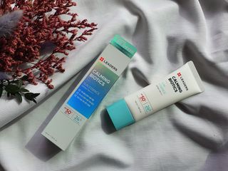리더스코스메틱 리더스 카밍 바이오틱스 선 에센스 SPF 50+ PA++++ — 5점을 준 리뷰어가 2022년 5월 올린 사용 사진