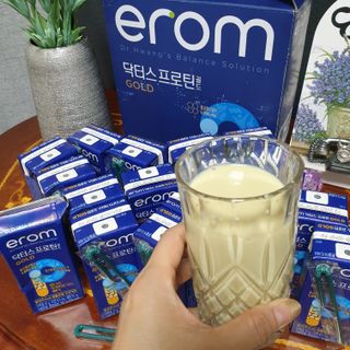 이롬 erom 닥터스 프로틴 골드 — 5점을 준 리뷰어가 2021년 4월 올린 사용 사진