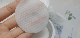 키노닉스 양배추 카밍 진정 토너패드 — 5점을 준 리뷰어가 2021년 8월 올린 사용 사진