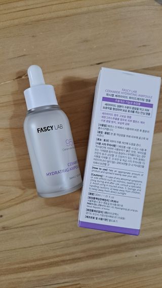 파시랩 세라마이드 하이드레이팅 앰플 — 4점을 준 리뷰어가 2021년 7월 올린 사용 사진
