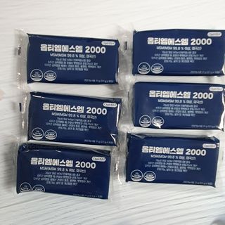 바른비타민 옵티엠에스엠2000 1박스 60포 관절 연골 복합건강기능식품 — 5점을 준 리뷰어가 2021년 6월 올린 사용 사진