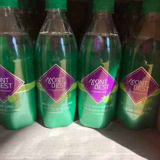 몽베스트 Montbest with Sparkling water Lime20병 — 5점을 준 리뷰어가 2021년 10월 올린 사용 사진