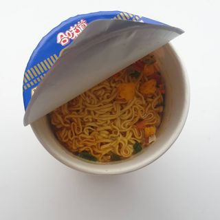 NISSIN 닛신 컵누들  4종 - 씨푸드오리지날, 씨푸드 스파이시, 씨푸드 커리, 씨푸드 XO소스 — 5점을 준 리뷰어가 2021년 12월 올린 사용 사진