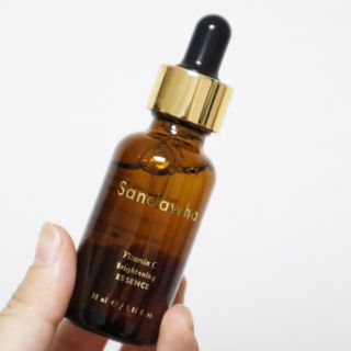 스킨큐어 산다화 비타민c 화이트닝 에센스 30ml — 5점을 준 리뷰어가 2022년 2월 올린 사용 사진