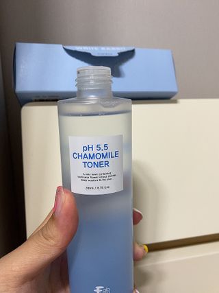 페브유 / FABYOU 페브유 pH5.5 캐모마일 젤 클렌징 폼 + 클렌징 오일 + 토너 3종 세트 — 5점을 준 리뷰어가 2021년 7월 올린 사용 사진