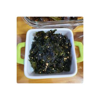 광천우리맛김 우리집밥도둑 맛있는광천김 우리김자반 50g 5봉 — 5점을 준 리뷰어가 2021년 11월 올린 사용 사진