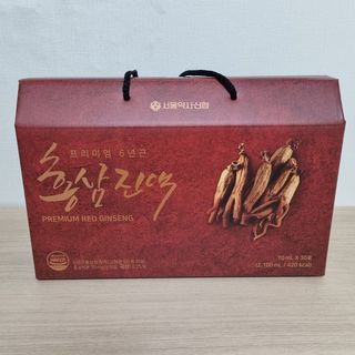 서울약사신협_프리미엄 6년근 홍삼진액_70mlx30포 — 5점을 준 리뷰어가 2021년 2월 올린 사용 사진