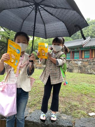 아토팜 블라블라 황사방역 마스크 KF94 — 5점을 준 리뷰어가 2021년 9월 올린 사용 사진