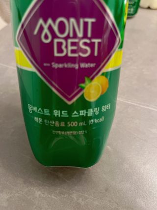 몽베스트 Montbest with Sparkling water Lemon OR Lime 20병(랜덤) — 5점을 준 리뷰어가 2023년 6월 올린 사용 사진