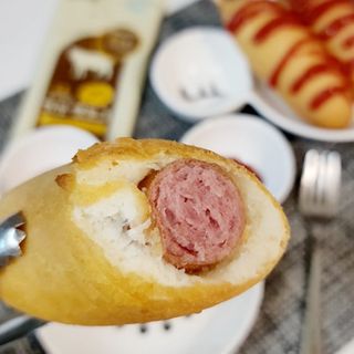 오마뎅 한우핫도그 — 5점을 준 리뷰어가 2021년 7월 올린 사용 사진