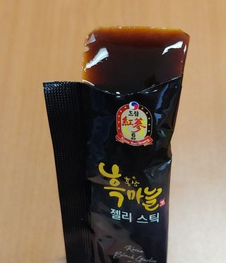 젤리드림 [젤리스틱 3종] 홍삼흑마늘, 동충하초, 석류콜라겐 — 5점을 준 리뷰어가 2022년 9월 올린 사용 사진