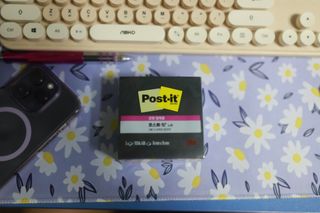 [3M] 포스트잇 점착메모지 강한점착용 노트654 심플리서린 5패드 430매 — 5점을 준 리뷰어가 2024년 9월 올린 사용 사진