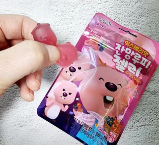 [팔도] 잔망루피젤리 믹스베리맛 42g 8개 — 5점을 준 리뷰어가 2022년 3월 올린 사용 사진