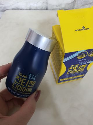 메이준뉴트리 워너비 슬림 잔티젠 다이어트 [3개월분/1병] — 5점을 준 리뷰어가 2021년 10월 올린 사용 사진