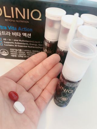 올리닉 울트라비타액션 — 5점을 준 리뷰어가 2021년 10월 올린 사용 사진