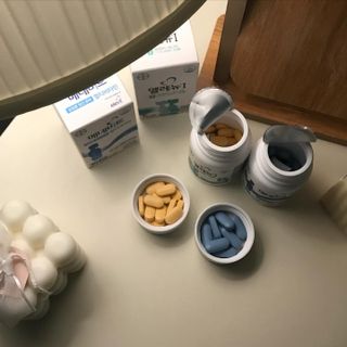 [엘레뉴&메네비트] 임신을 계획한 날부터 시작하는 부부 임신준비 멀티비타민 — 5점을 준 리뷰어가 2021년 8월 올린 사용 사진