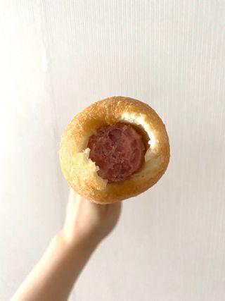 오마뎅 한우핫도그 — 5점을 준 리뷰어가 2021년 5월 올린 사용 사진