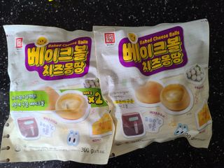 한성기업 베이크볼 치즈몽땅 300g x 2봉 — 4.5점을 준 리뷰어가 2021년 9월 올린 사용 사진