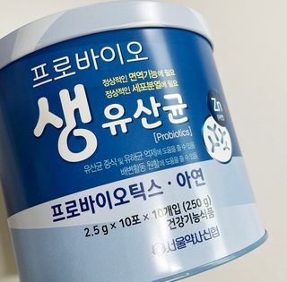서울약사신협_프로바이오생유산균_2.5G x 100포 — 5점을 준 리뷰어가 2021년 5월 올린 사용 사진