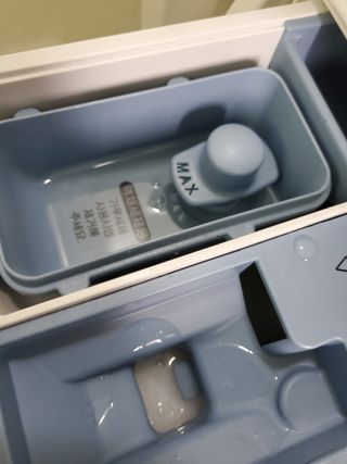 마더케이 디아 프리미엄 아기세제&섬유유연제 — 4점을 준 리뷰어가 2021년 11월 올린 사용 사진