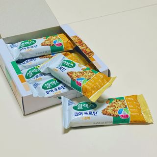 셀렉스스포츠 셀렉스 코어 프로틴 너츠바 50g 6개입 + Slim 25 스타터키트 — 5점을 준 리뷰어가 2021년 6월 올린 사용 사진
