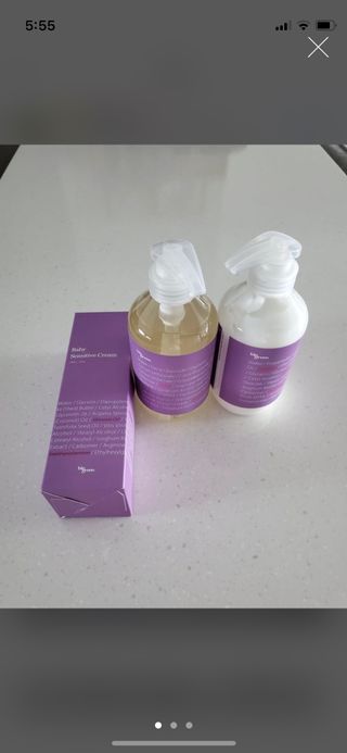 빅그린 베이비라인 3종세트 - 샴푸앤바디워시500ml,올인원로션500ml,바디크림170ml — 4점을 준 리뷰어가 2022년 11월 올린 사용 사진