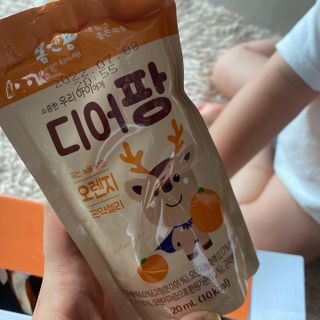 [몸엔용] 우리 아이 건강간식, 달콤한 녹용곤약젤리 디어팡 4종 — 5점을 준 리뷰어가 2021년 8월 올린 사용 사진