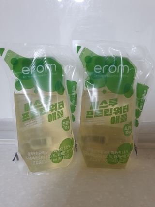 이롬 씨스루 프로틴워터 사과, 자몽 200ml x 12입 — 4점을 준 리뷰어가 2022년 9월 올린 사용 사진