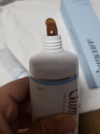 닥터데디스  잇몸치약 100g  [건강한 잇몸 관리를 위한 치약] + 여행용미니치약 15g — 5점을 준 리뷰어가 2022년 7월 올린 사용 사진