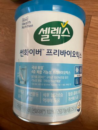 셀렉스 썬화이버 프리바이오틱스 — 5점을 준 리뷰어가 2021년 12월 올린 사용 사진