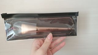 [툴앤썸] 메이크업 브러시로 바르고 호빵 스펀지로 클렌징하는 A-Z 뷰티툴 5종 — 5점을 준 리뷰어가 2021년 1월 올린 사용 사진