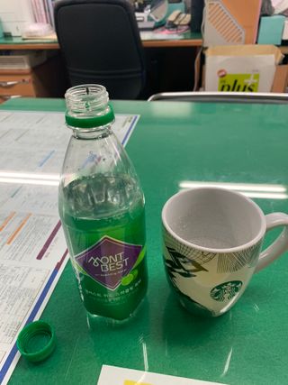 몽베스트 Montbest with Sparkling water Lime20병 — 3점을 준 리뷰어가 2022년 5월 올린 사용 사진