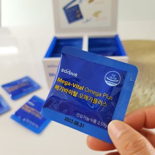 소버스 메가바이탈 오메가플러스 — 5점을 준 리뷰어가 2022년 3월 올린 사용 사진
