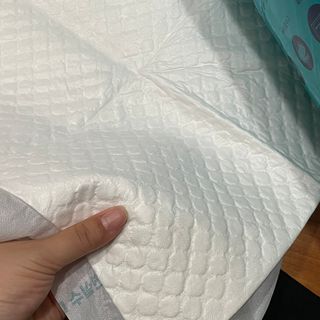 아베크 펫 와이드 프리미엄 중형 애견 강아지 배변 패드 54매 1팩 45g — 5점을 준 리뷰어가 2021년 7월 올린 사용 사진