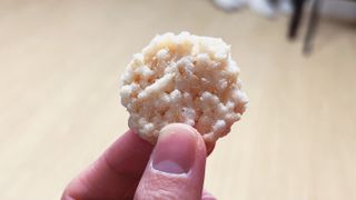 미즈꼬레아 치즈맛 누룽지크리스피 — 4.5점을 준 리뷰어가 2022년 3월 올린 사용 사진