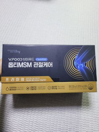 [브이푸드] 옵티MSM 관절케어 (70ml x30포) — 5점을 준 리뷰어가 2022년 6월 올린 사용 사진