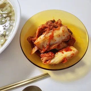 셰프애찬 알배기 겉절이 김치 1kg — 5점을 준 리뷰어가 2022년 10월 올린 사용 사진