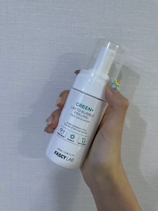 파시랩 그린 플러스 락토 버블 필링 — 5점을 준 리뷰어가 2021년 5월 올린 사용 사진