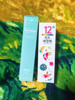 셀바이져 항균 스프레이 핸드워시 + 키즈세정제 SET — 5점을 준 리뷰어가 2021년 2월 올린 사용 사진