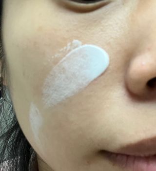 [닥터문] 프리미엄 알로에베라 선크림 500ml — 5점을 준 리뷰어가 2022년 6월 올린 사용 사진