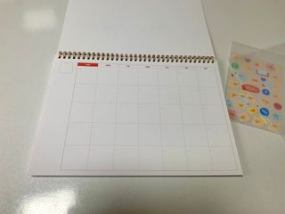 리훈 곰부 체크리스트+ 곰부 리무버블스티커 1장 — 3.5점을 준 리뷰어가 2021년 6월 올린 사용 사진