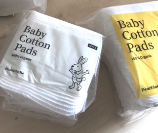 디어엘로디 프리미엄 유기농 베이비 솜티슈 40매 3 + 1 PACK — 5점을 준 리뷰어가 2021년 2월 올린 사용 사진