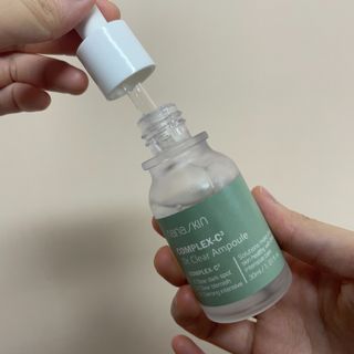 나나스킨 콤플렉스씨쓰리닥터클리어앰플 — 5점을 준 리뷰어가 2021년 11월 올린 사용 사진