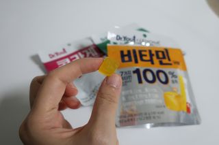 닥터유구미 닥터유 콜라겐 비타민 아연 구미 — 5점을 준 리뷰어가 2021년 6월 올린 사용 사진