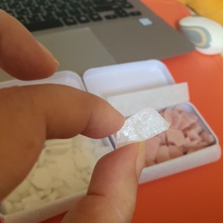 [아이스칩스] 무설탕 비건 자일리톨 캔디 7종 2개기준 — 5점을 준 리뷰어가 2021년 6월 올린 사용 사진