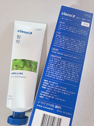 주식회사 클린디 [클린디] 기능성 치약 올인원 세트_살짝/달짝/활짝/반짝 — 5점을 준 리뷰어가 2022년 2월 올린 사용 사진
