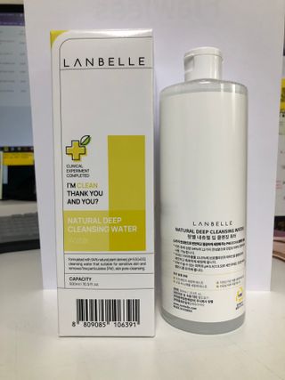 랑벨 내츄럴 딥 클렌징 워터 500ml — 5점을 준 리뷰어가 2022년 6월 올린 사용 사진