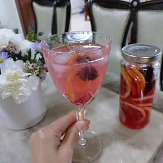 공간알파 시그니처 엘더플라워코디얼 + 핑크레몬청 2종 세트 — 5점을 준 리뷰어가 2021년 12월 올린 사용 사진