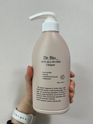 닥터바이오 에코 올인원 클렌저 500g — 5점을 준 리뷰어가 2023년 7월 올린 사용 사진